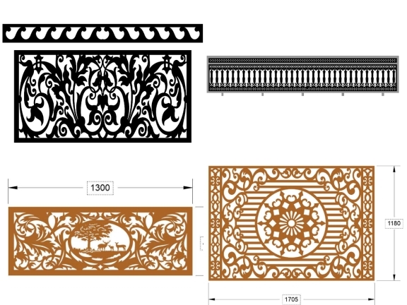 Lan can CNC tinh tế đẹp nhất