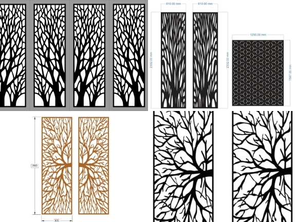 Mẫu Cổng Cây Trang Trí