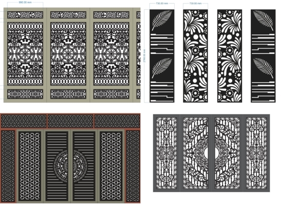 BST Mẫu Cổng Nhà Phố Đẹp