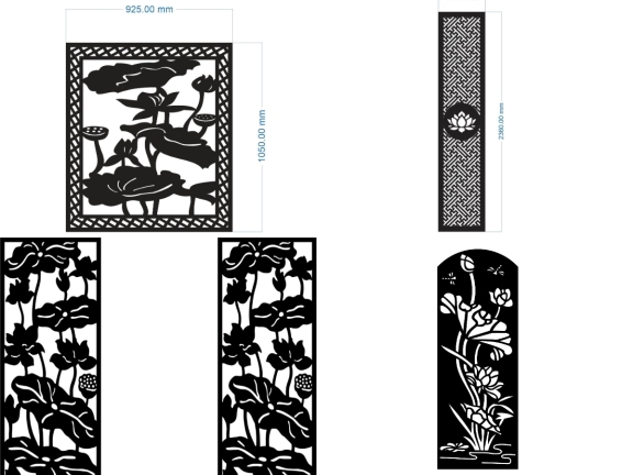 Mẫu File Hoa Sen CNC Bán Chạy