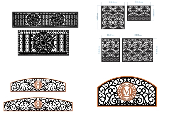 Mẫu Hàng Rào CNC Sang Trọng Cho Công Trình