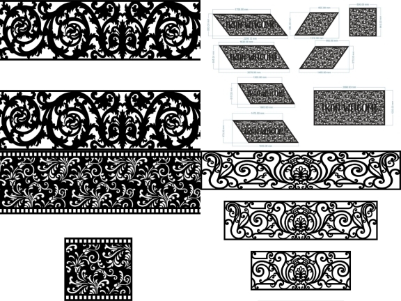 Mẫu Lan Can CNC Đẹp Giá rẻ