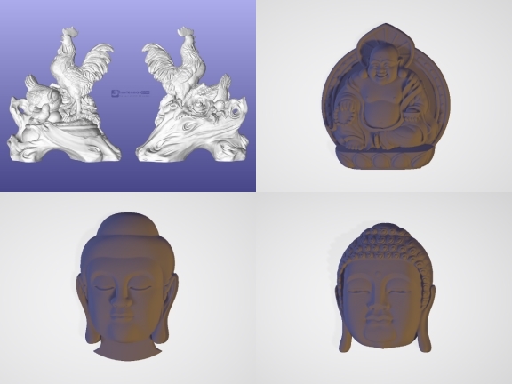 Miễn phí tổng hợp trọn bộ 5 mẫu Tượng thiết kế Stl