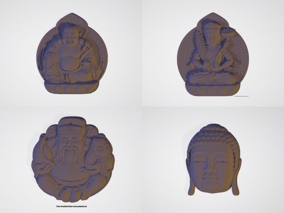 Miễn phí trọn bộ 6 mẫu Tượng Stl cực chất lượng