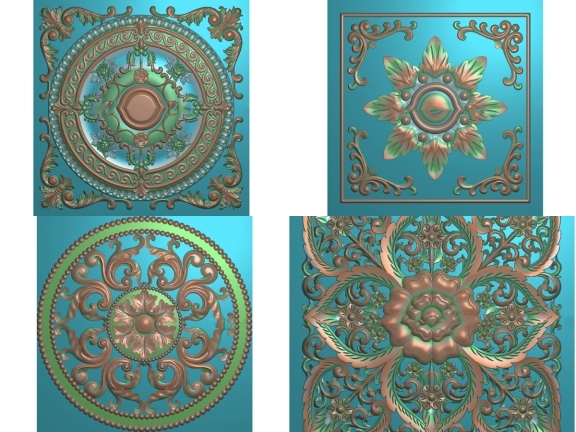 Năm mẫu mâm trần CNC jdpaint được sử dụng nhiều trong năm 2020