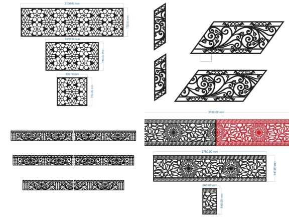Nhận Gia Công Cắt CNC Lan Can