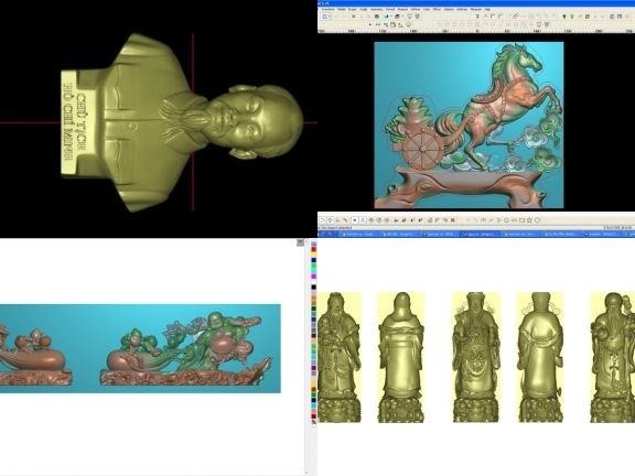 Sale 10% trọn bộ 6 mẫu tượng Jdpaint đục chuẩn nhất