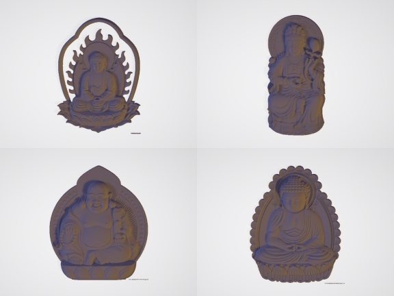 Sale ngay 10% bộ sưu tập 9 mẫu Tượng Stl