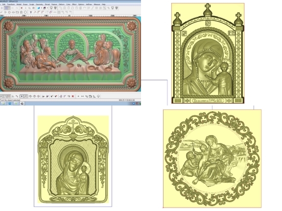 Share free bộ 4 mẫu Công giáo cnc đẹp