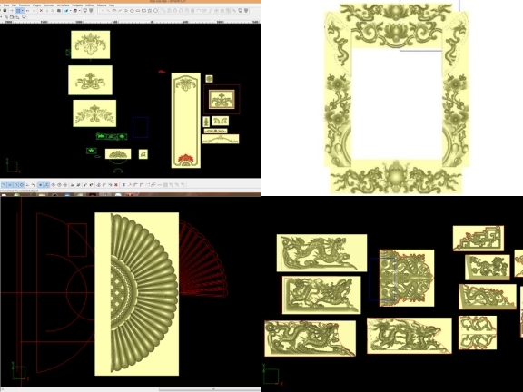 Siêu hot hôm nay 7 file CNC hoa văn cực đẹp