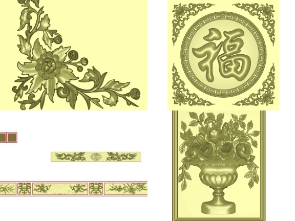 Sưu tập 25 mẫu Jdpaint hoa văn CNC