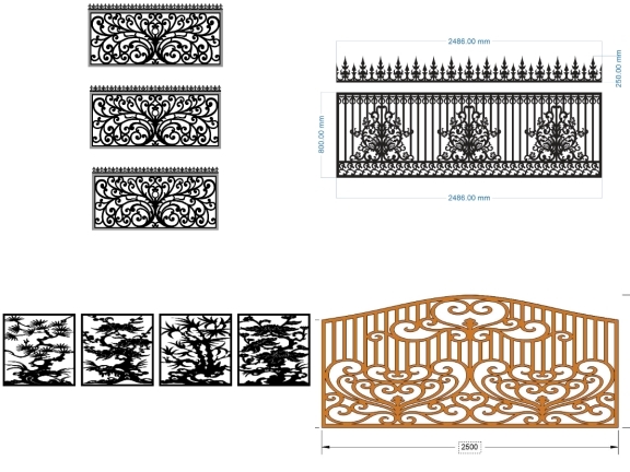 Thiết kế 10 mẫu hàng rào đẹp nhất