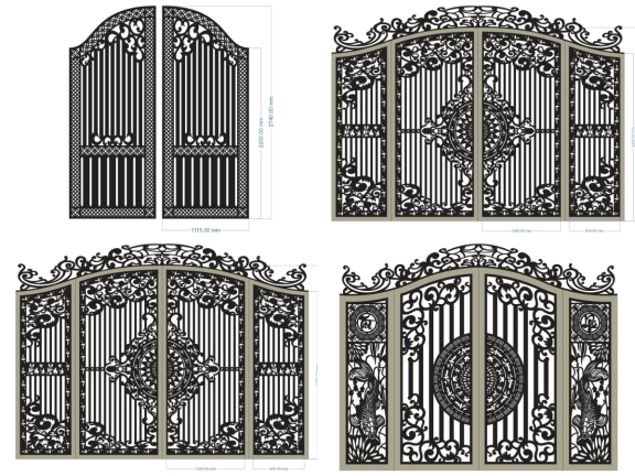 Thiết kế 5 mẫu cổng vòm hiện đại nhất