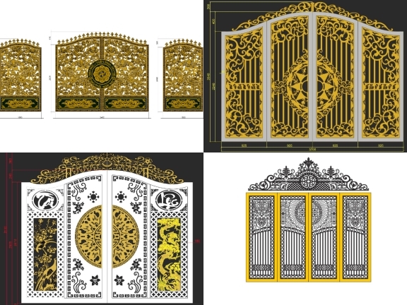 Thiết Kế Cổng Cao Cấp – Sự Kết Hợp Giữa Nghệ Thuật Và Kiến Trúc