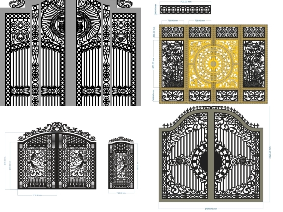 Thiết Kế Cổng Nghệ Thuật – Tôn Vinh Giá Trị Kiến Trúc