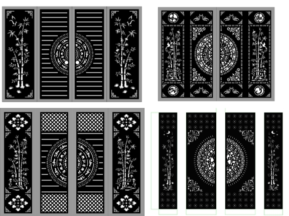 Tổng hợp 10 mẫu cổng trống đồng trúc