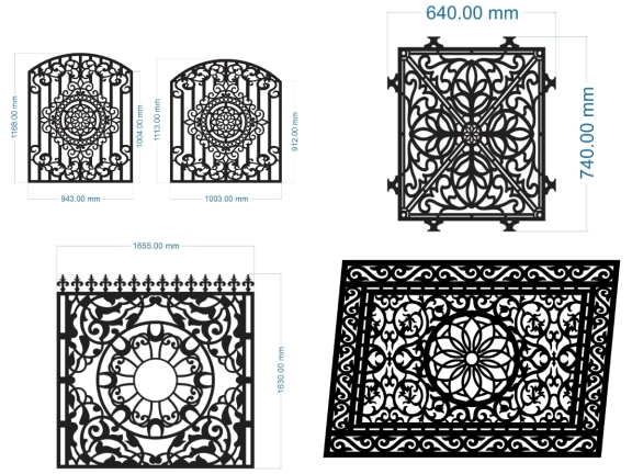 Top 10 mẫu hàng rào giá rẻ đẹp mắt