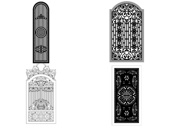 Tổng hợp 15 mẫu cổng phụ 1 cánh