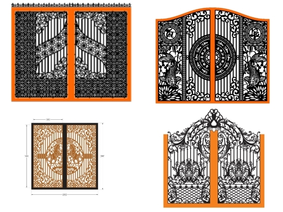 20 mẫu cổng 2 cánh đẹp mắt 2026