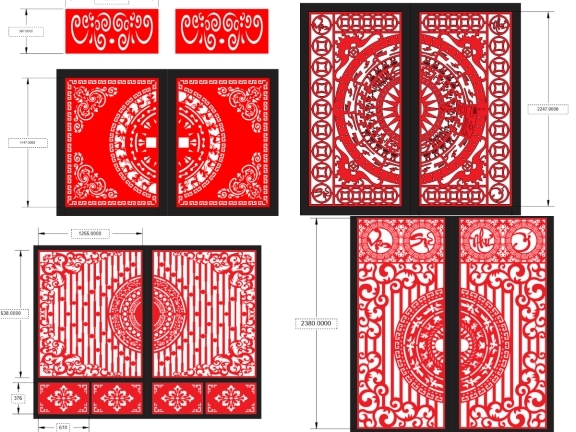 Tổng hợp 10 mẫu cổng 2 cánh