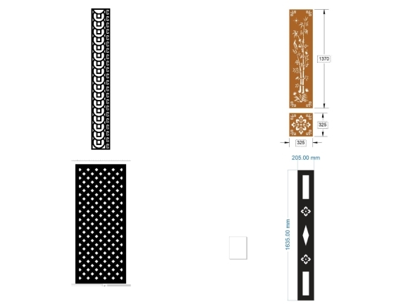 Tổng hợp 20 mẫu vách cổng giá rẻ