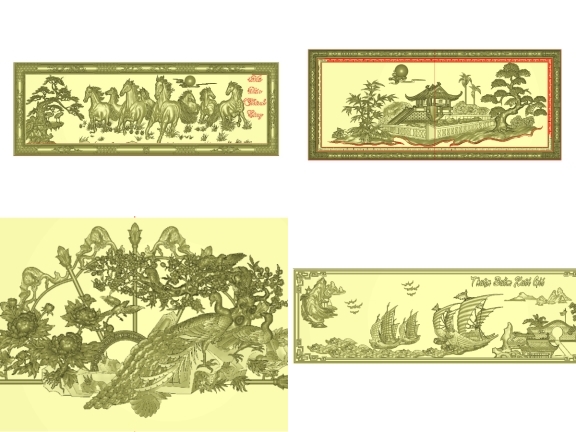 Tổng hợp 5 Bộ tranh CNC được ưa chuộng nhất hiện nay