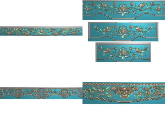 Tổng hợp 6 mẫu mâm trần CNC jdpaint rất đẹp