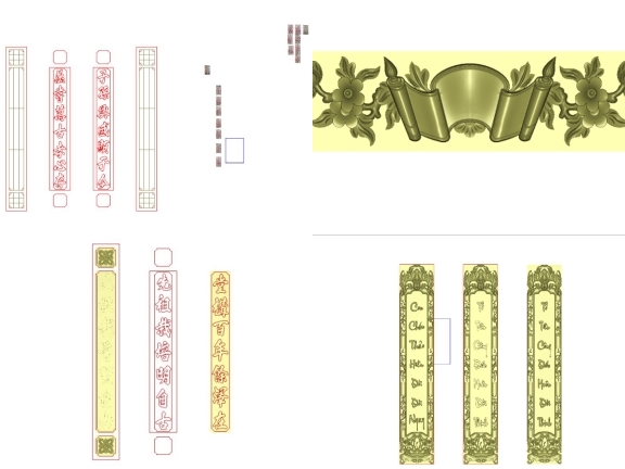 Tổng hợp 7 mẫu hoành phi CNC được thiết kế tỉ mỉ