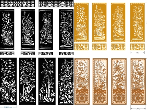 Tổng hợp cổng 4 cánh tứ quý