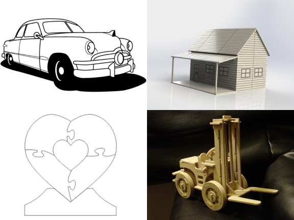 Tổng hợp trọn bộ 5 mẫu Mô hình CNC chất lượng