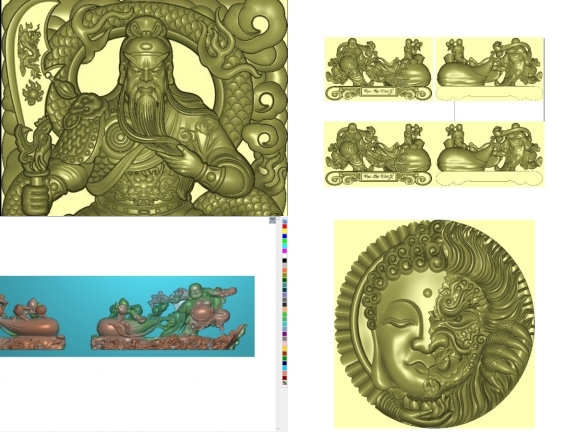 Tổng hợp trọn bộ 5 mẫu Tượng jdpaint mới nhất