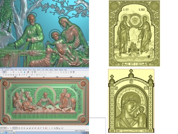 Tổng hợp trọn bộ 9 mẫu Công giáo jdpaint tuyệt đẹp