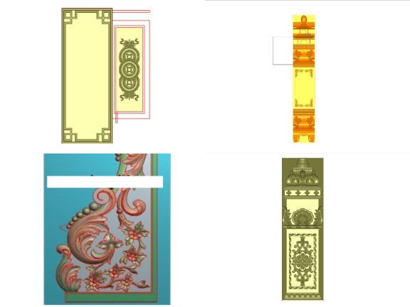 Tổng hợp trọn bộ 9 mẫu Trụ cầu thang CNC tuyệt đẹp