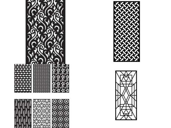 Top 10 file mẫu vách ngăn cnc phòng khách và phòng ngủ đẹp nhất