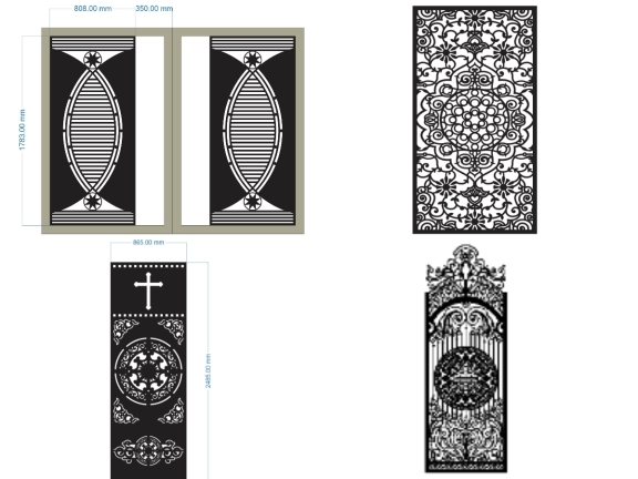 Top 10 mẫu cổng 1 cánh hot nhất