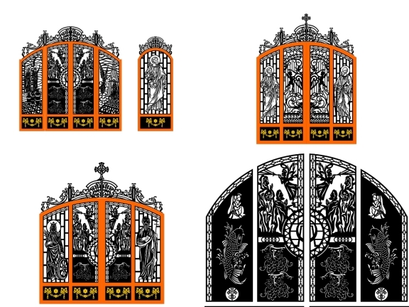 Top 10 mẫu cổng công giáo