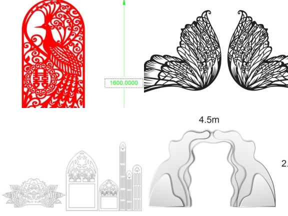 Tổng hợp 10 mẫu cổng cưới đẹp mắt