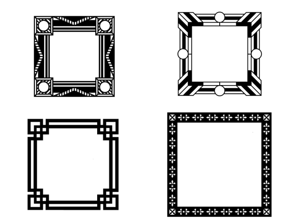 Top 10 mẫu khung tranh cắt cnc được tải nhiều nhất