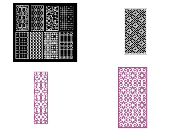 Top 12 mẫu vách ngăn cnc hot nhất năm
