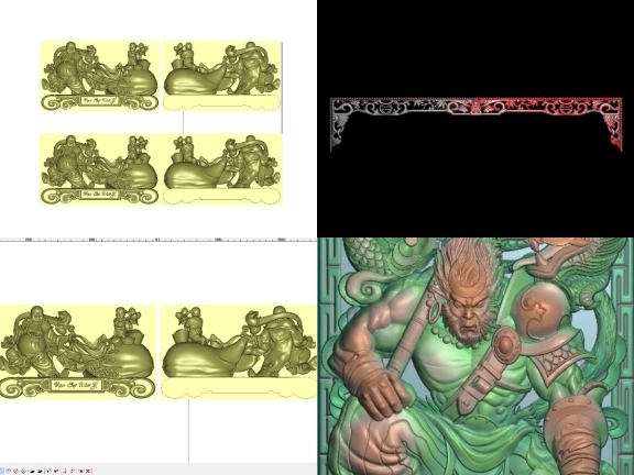 Top 6 mẫu Tượng thiết kế jdpaint được tải nhiều nhất