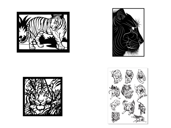 Top 9 bản vẽ trang trí con vật cắt cnc đẹp nhất