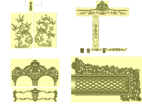 Top 9 mẫu giường được tải nhiều nhất năm nay
