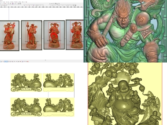 Trọn bộ 5 mẫu Tượng jdpaint chất lượng nhất năm