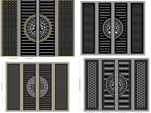 Tuyển Chọn BST Mẫu Cổng Hiện Đại Đẹp Và Ấn Tượng