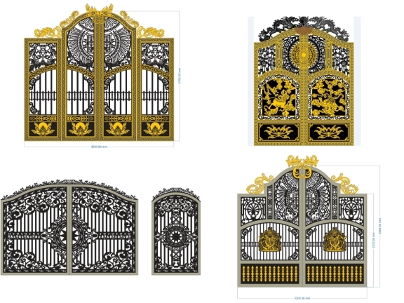 Tuyển Chọn Những Mẫu Cổng Nghệ Thuật Đẳng Cấp