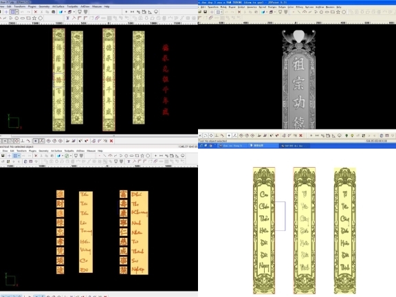 Tuyển tập 6 mẫu hoành phi CNC nhiều người xem nhất