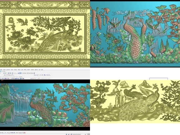 Ưu đãi 20% cho 15 Bộ thiết kế Jdpaint Tranh Chim Công tuyệt đẹp