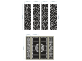 2 thiết kế cnc cổng 4 cánh siêu hot