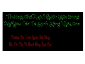 2D chữ câu đối cha mẹ file jdp