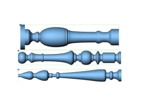 Bản vẽ 3 thiết kế chân ghế cnc model stl